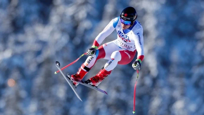 Otkazan super-G u Kvitfjellu, Caviezelu Mali globus