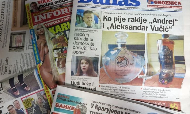 22 eura za rakiju s imenom Aleksandra Vučića