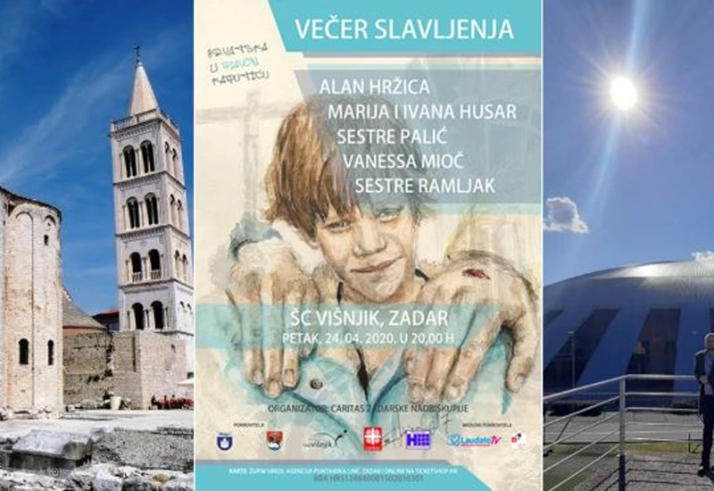 Duhovno-glazbeni događaj u Zadru - svima izvan tog grada osiguran smještaj