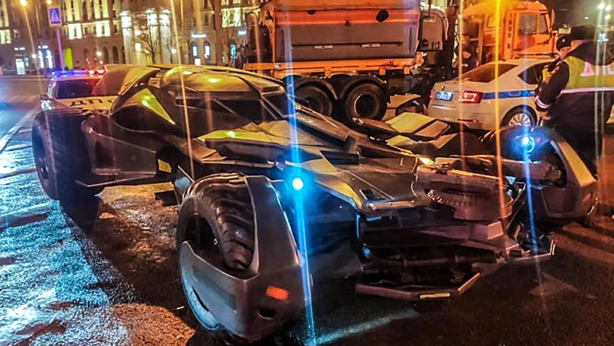 Moskovska policija zaplijenila batmobil 