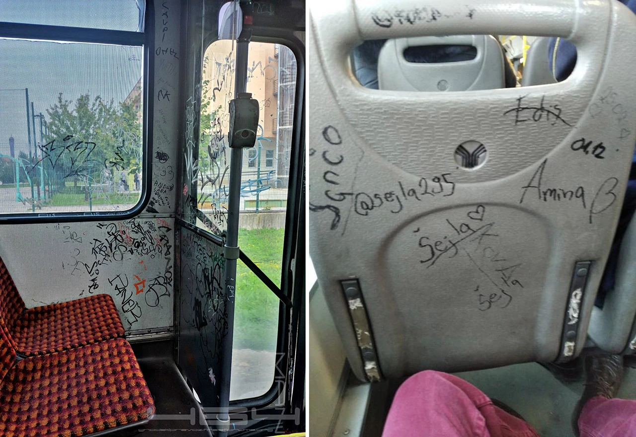 Stop vandalizmu: Prestanite uništavati vozila javnog gradskog prijevoza