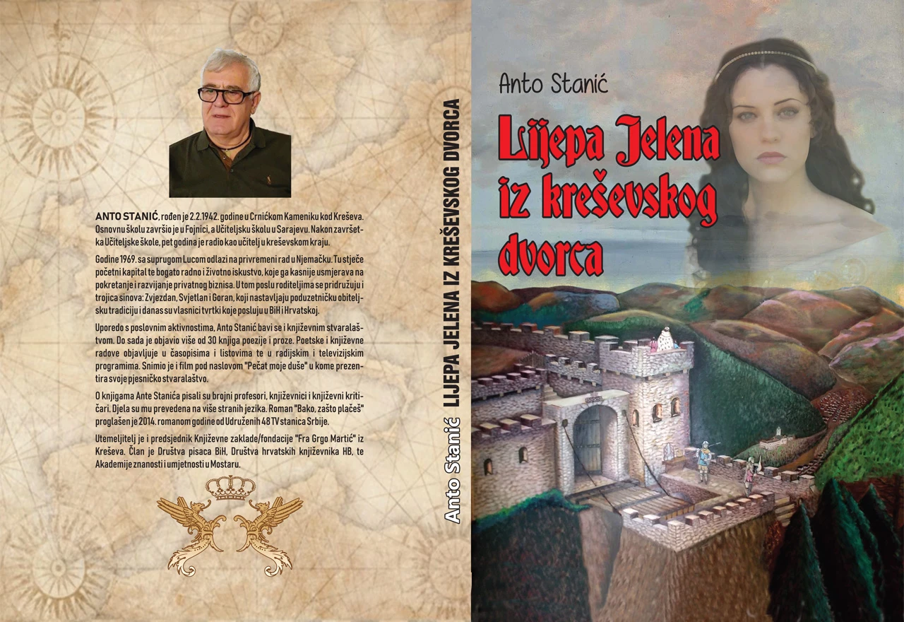 Iz tiska izašao roman ''Lijepa Jelena iz kreševskog dvorca''