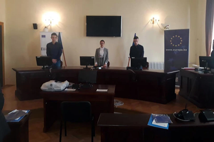 Mostarski učenici na dan postali suci i tužitelji