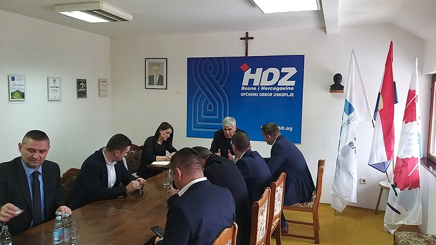 Uskoplje: Čović sa stranačkim odborom o planiranim aktivnostima 