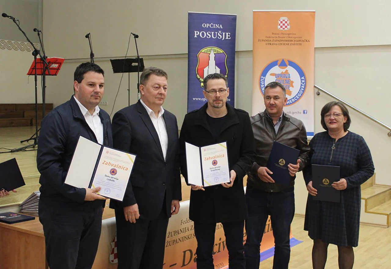 Svečano u Posušju: Stožer civilne zaštite ZHŽ-a poručio da moraju biti spremni