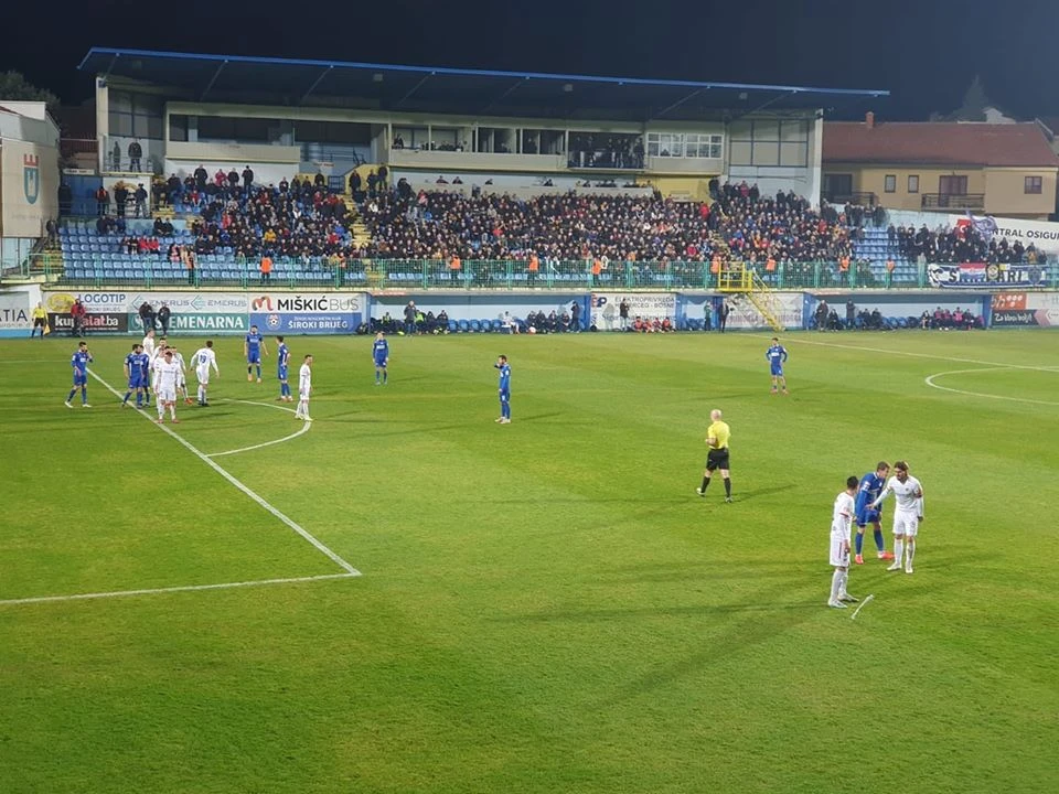 Široki spašavao utakmicu: Na kraju je završilo podjelom bodova