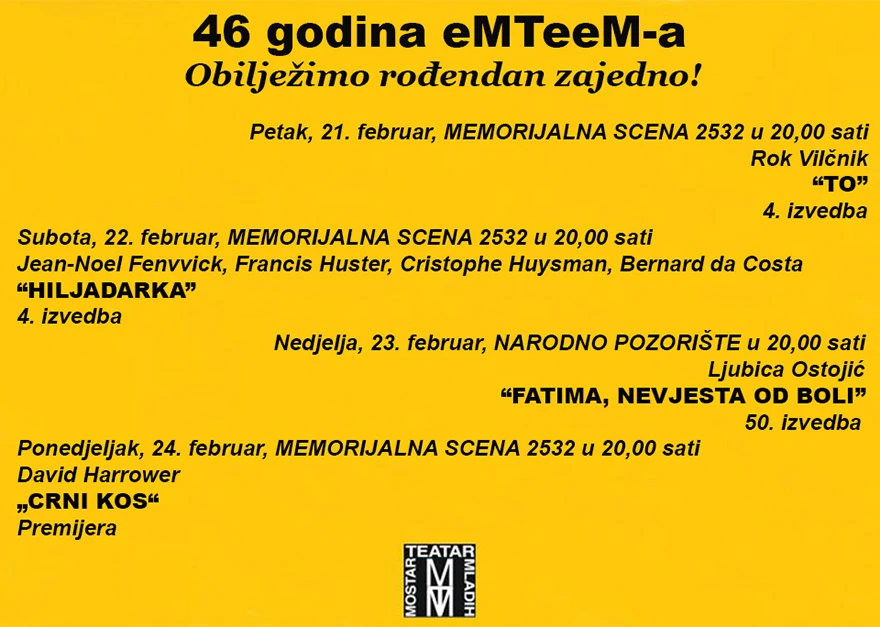 Obilježavanje 46. rođendana eMTeeM-a