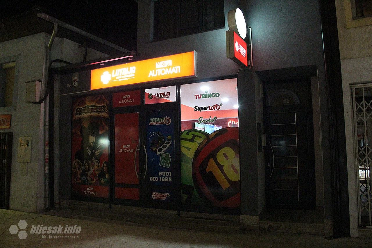 Mostar: Opljačkana poslovnica Lutrije