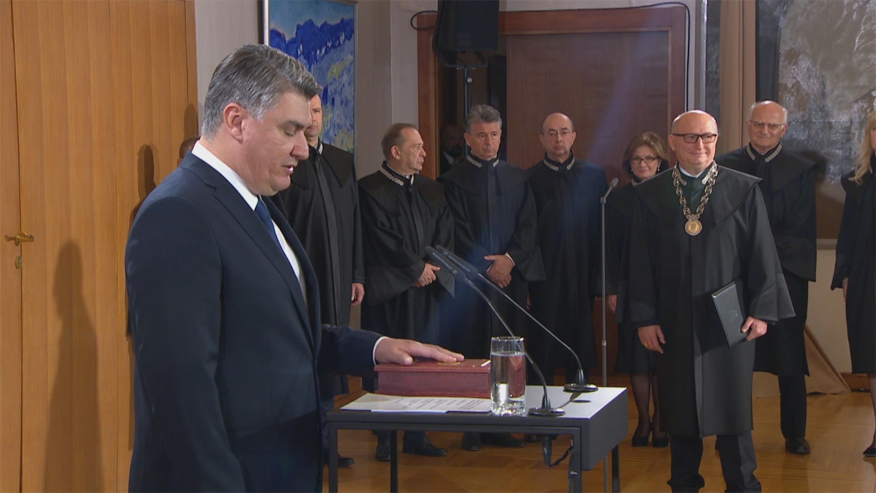 Zoran Milanović prisegnuo