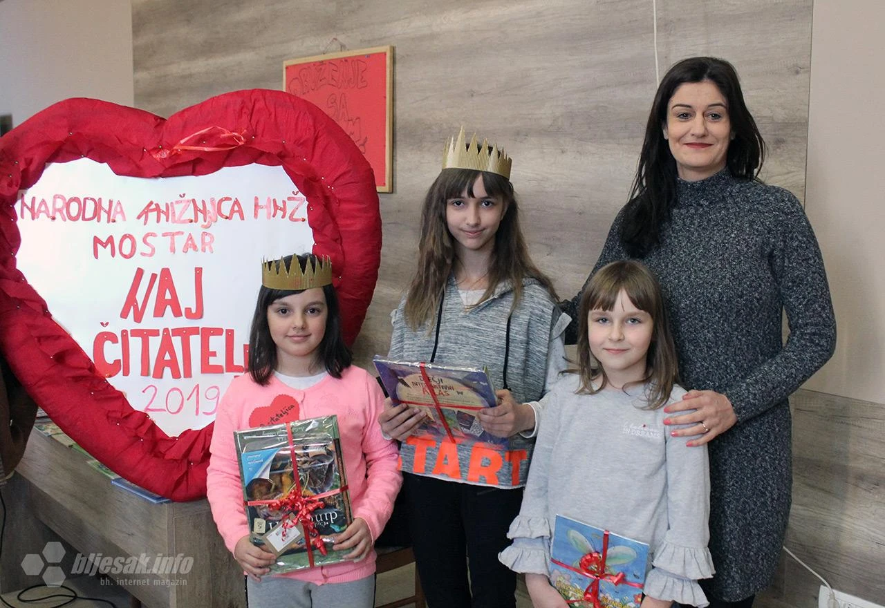 Najčitateljice: Dvije mostarske osnovnoškole skupa pročitale 160 knjiga