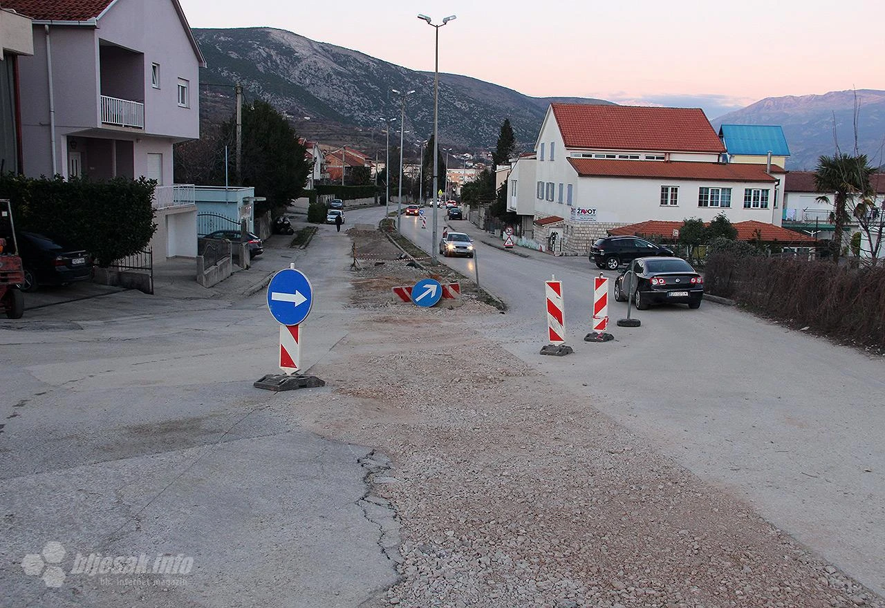 Radovi u ulici Bleiburških žrtava preusmjerili promet