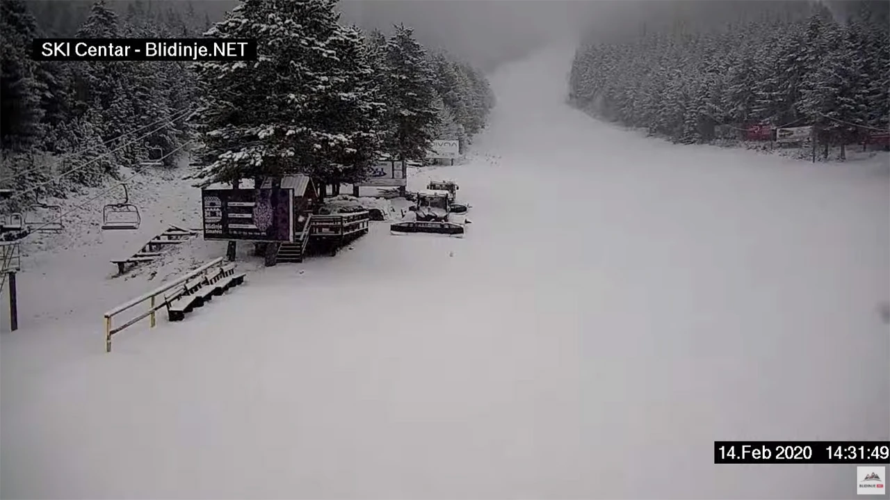(VIDEO) Novi snijeg na Blidinju