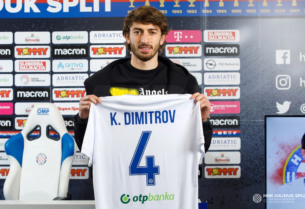Hajduk predstavio bugarskog stopera: Svjestan sam veličine kluba
