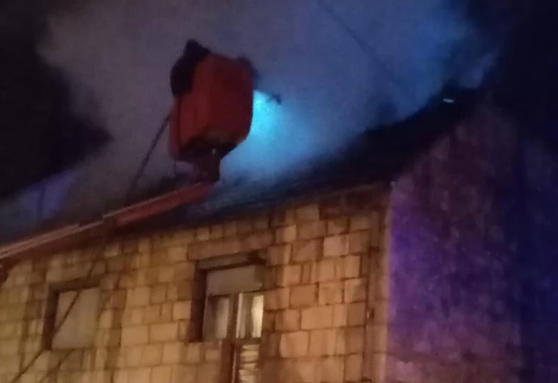 Izgorio krov kuće