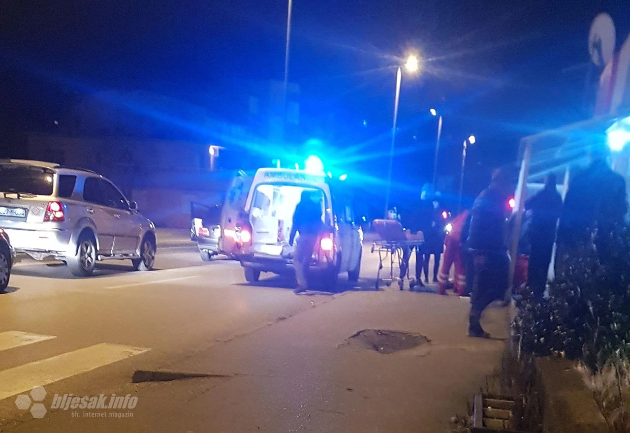 U Mostaru teško ozlijeđen pješak u naletu automobila
