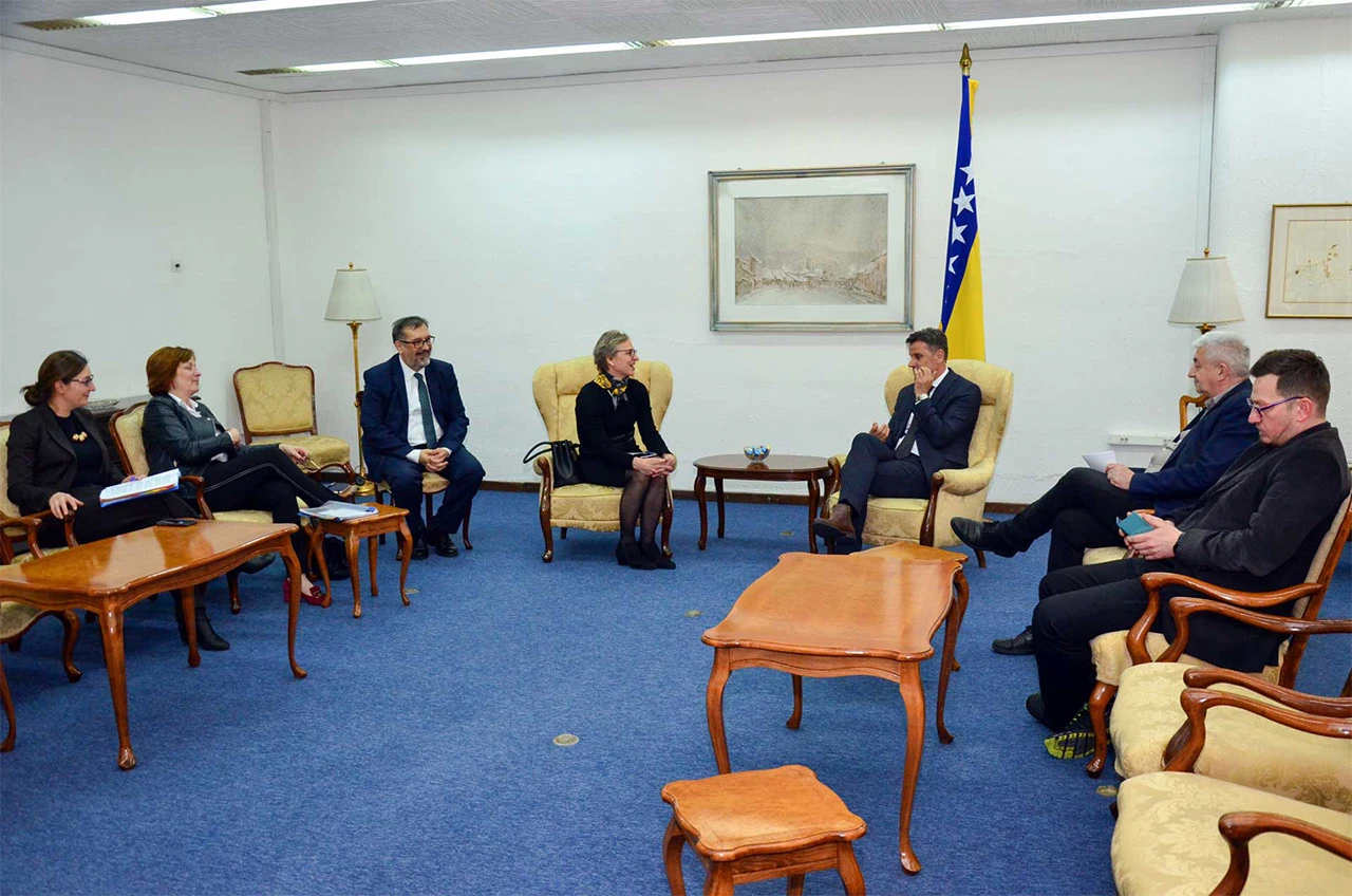 Novalić o tunelu Prenj razgovarao s izaslanstvom EBRD-a