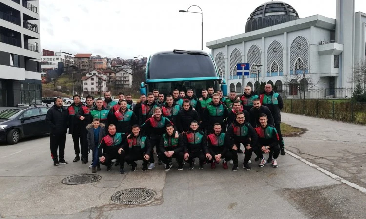 Nogometaši Olimpika na pripremama u Međugorju