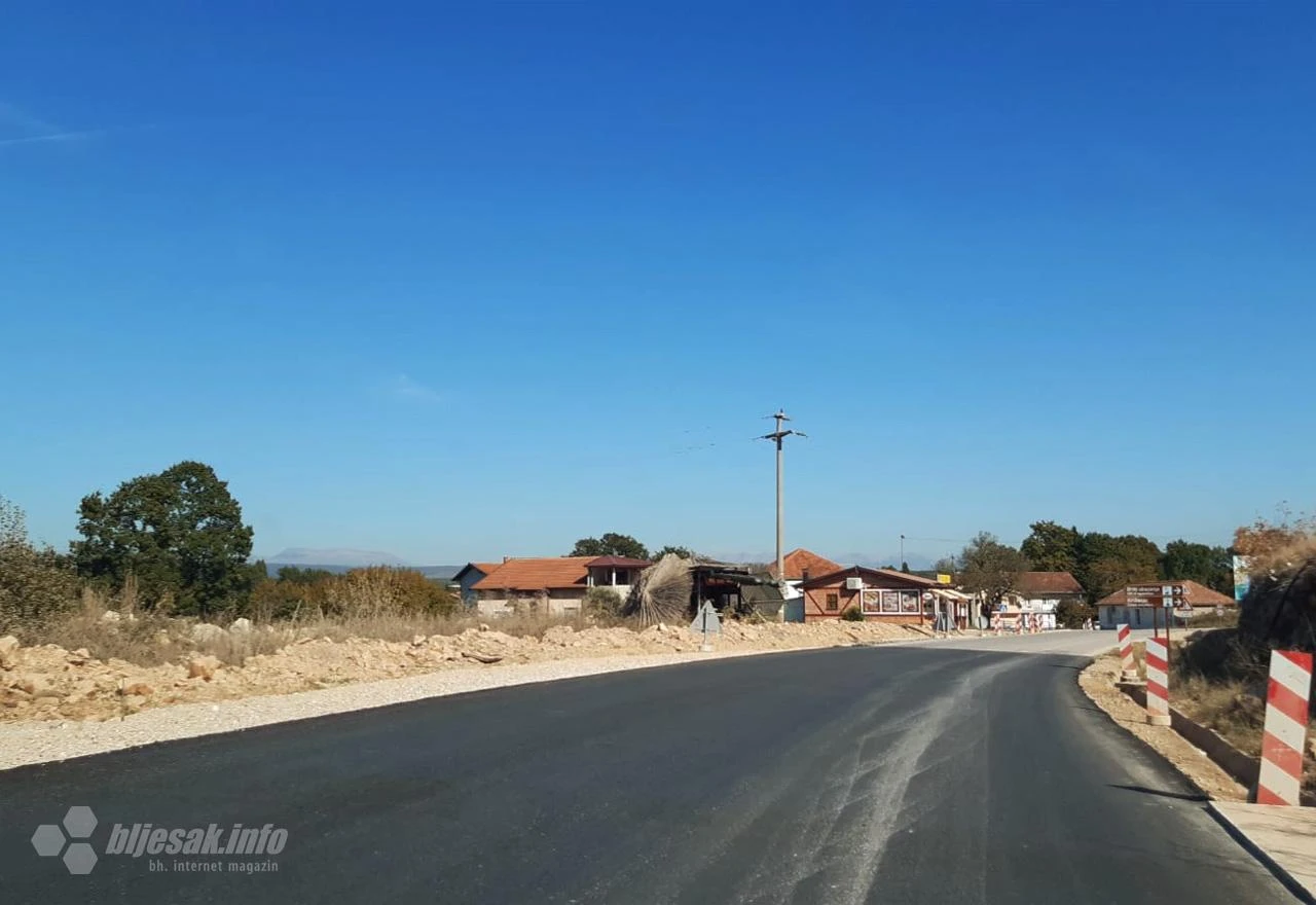 Promet od Međugorja do Čapljine se odvija u dvije trake; radovi idu dalje