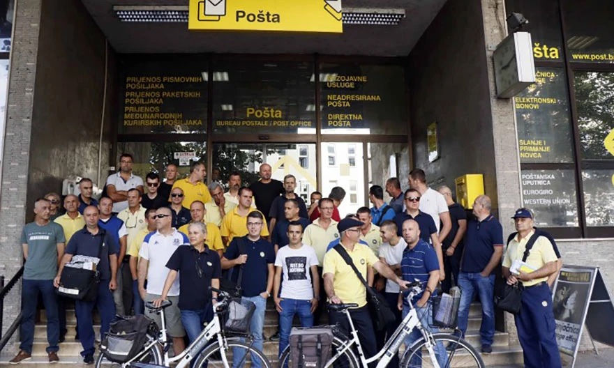 Novi štrajk upozorenja Nezavisnog sindikata HP Mostar