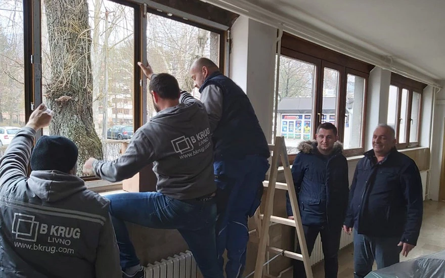 Obnavlja se zgrada MUP-a u Livnu