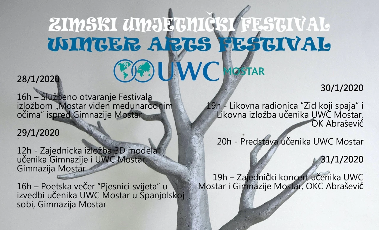 Posjetite 'Zimski umjetnički festival' u Mostaru