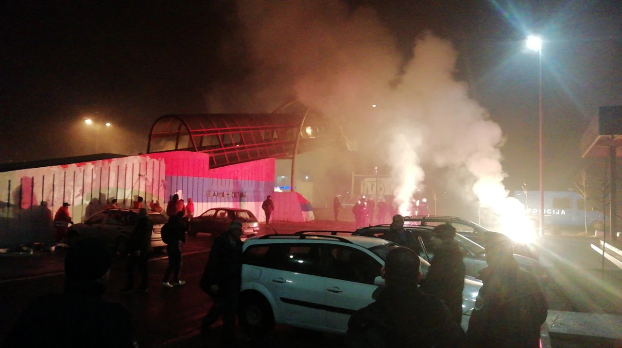 Podgorica: Građani i policija se sukobili zbog murala