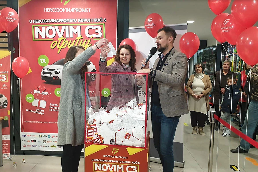 Poznati dobitnici velike nagradne igre kompanije Hercegovinapromet