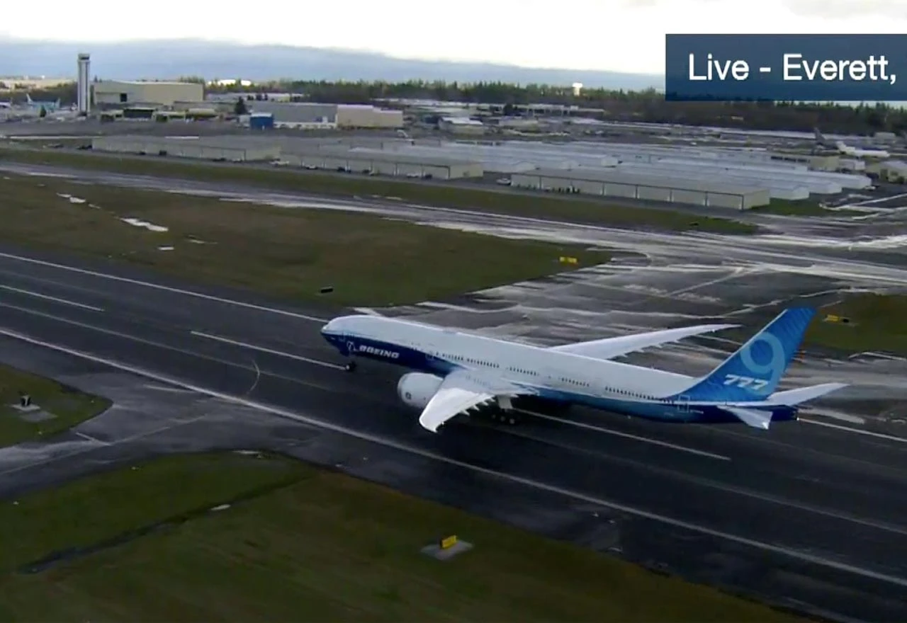 Boeing testira 777X