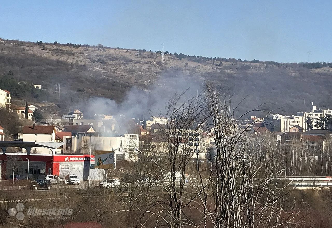 Dva požara u Širokom Brijegu