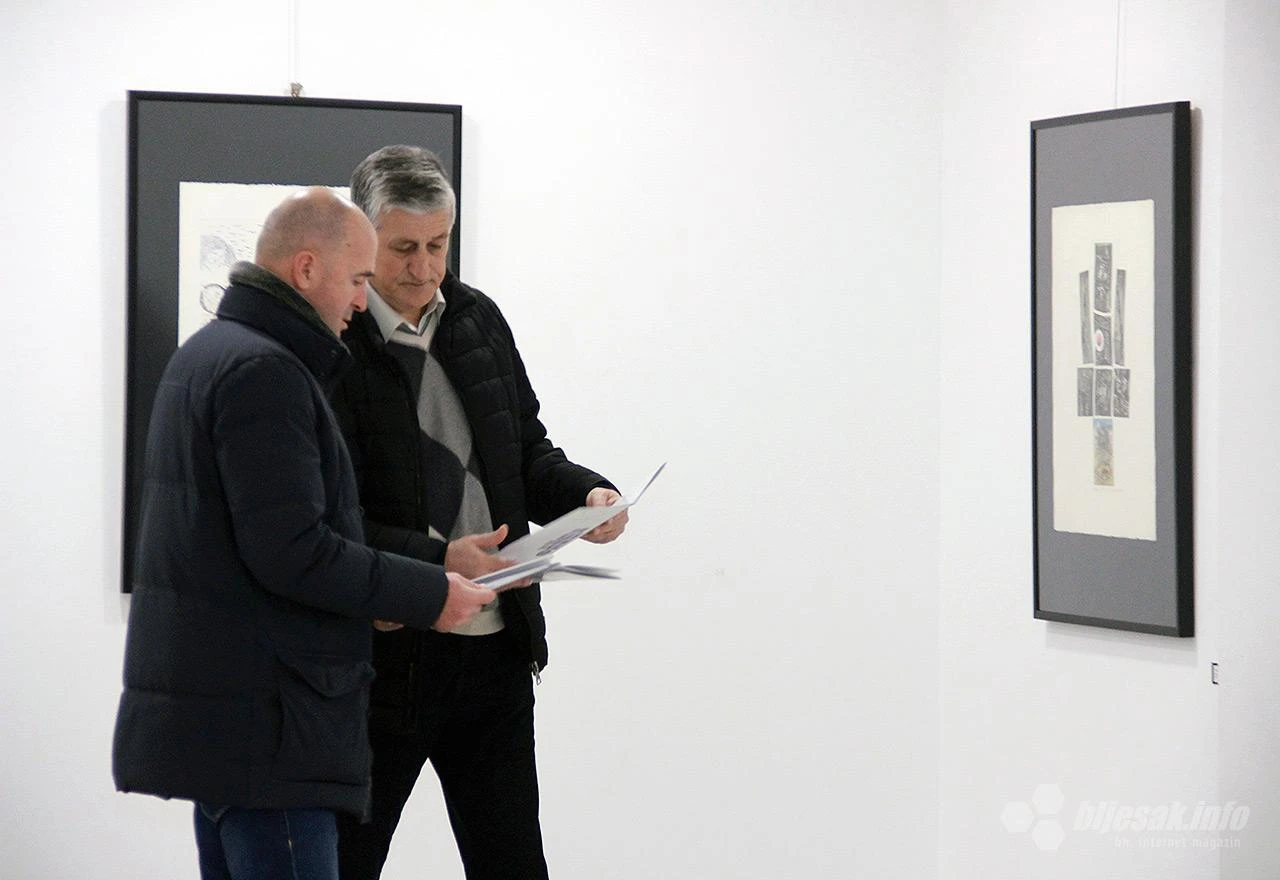 Otvorena izložba radova istaknutog grafičara Virgilija Nevjestića