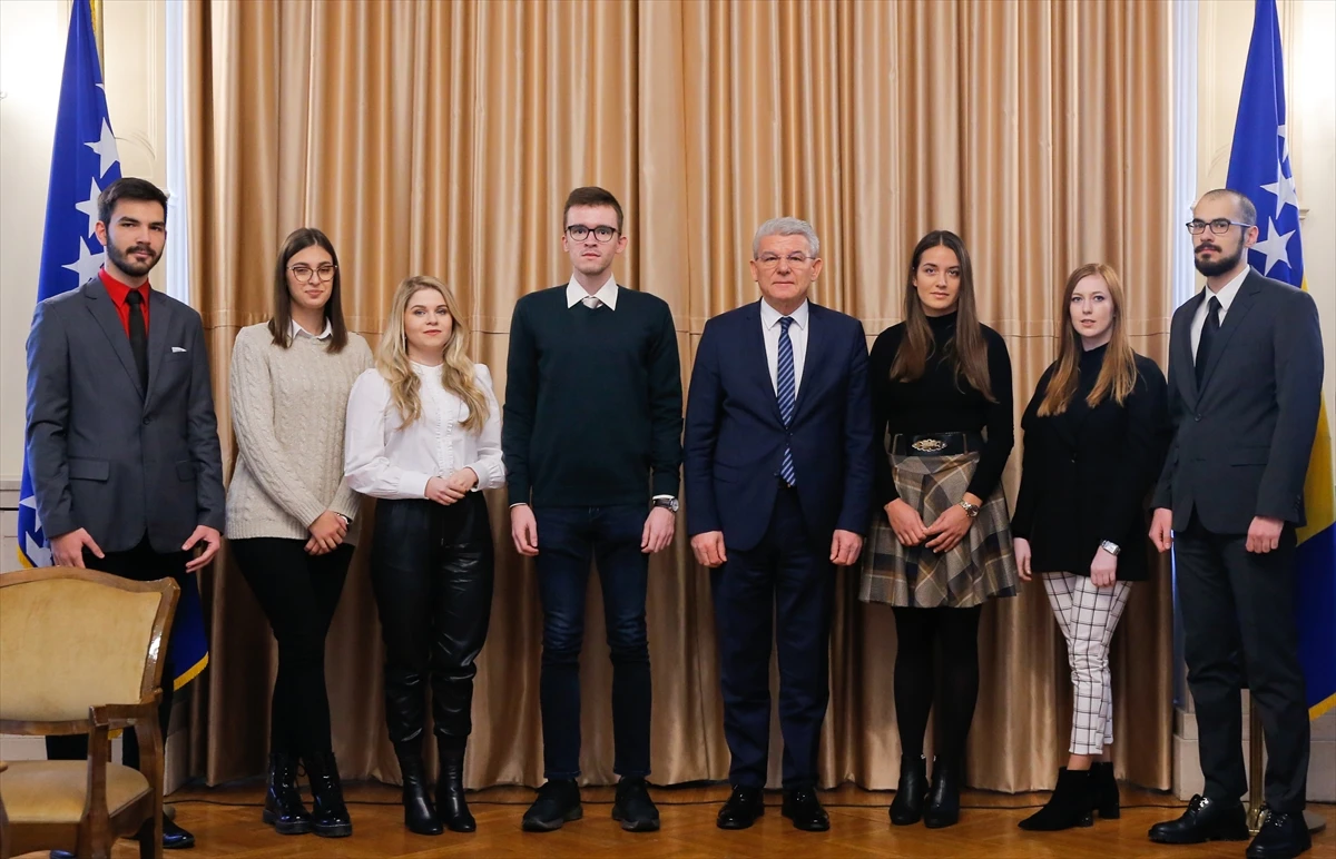 Sedam najboljih studenata na prijemu kod bh. predsjednika