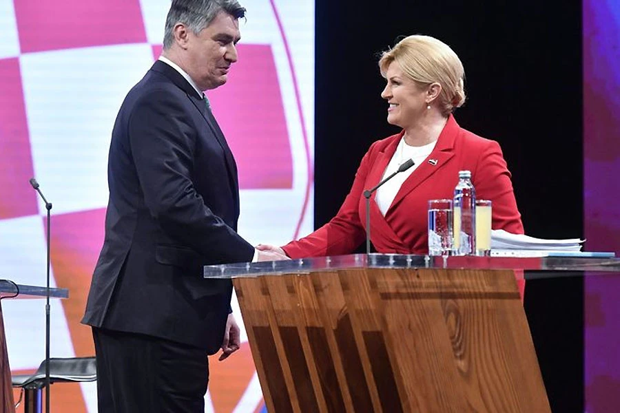Grabar-Kitarović prozvala Milanovića da je spalio vanjsku politiku, a on nju da ne zna fiskalnu politiku