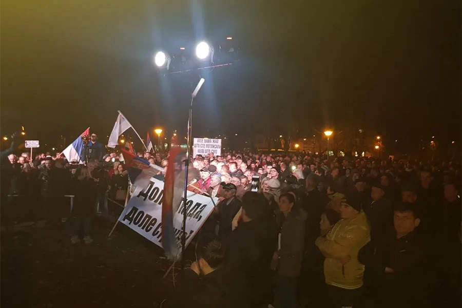 Banja Luka: Skupovi bez incidenta, građani bez komentara