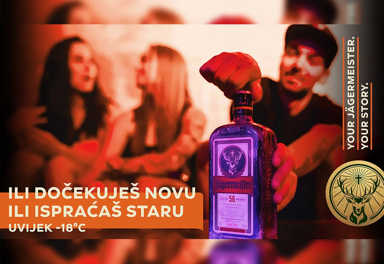 Nazdravite ledeno hladnim Jägermeisterom na pragu Nove godine