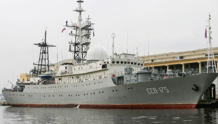 Ruski špijunski brod koji je unio nemir u američke vode