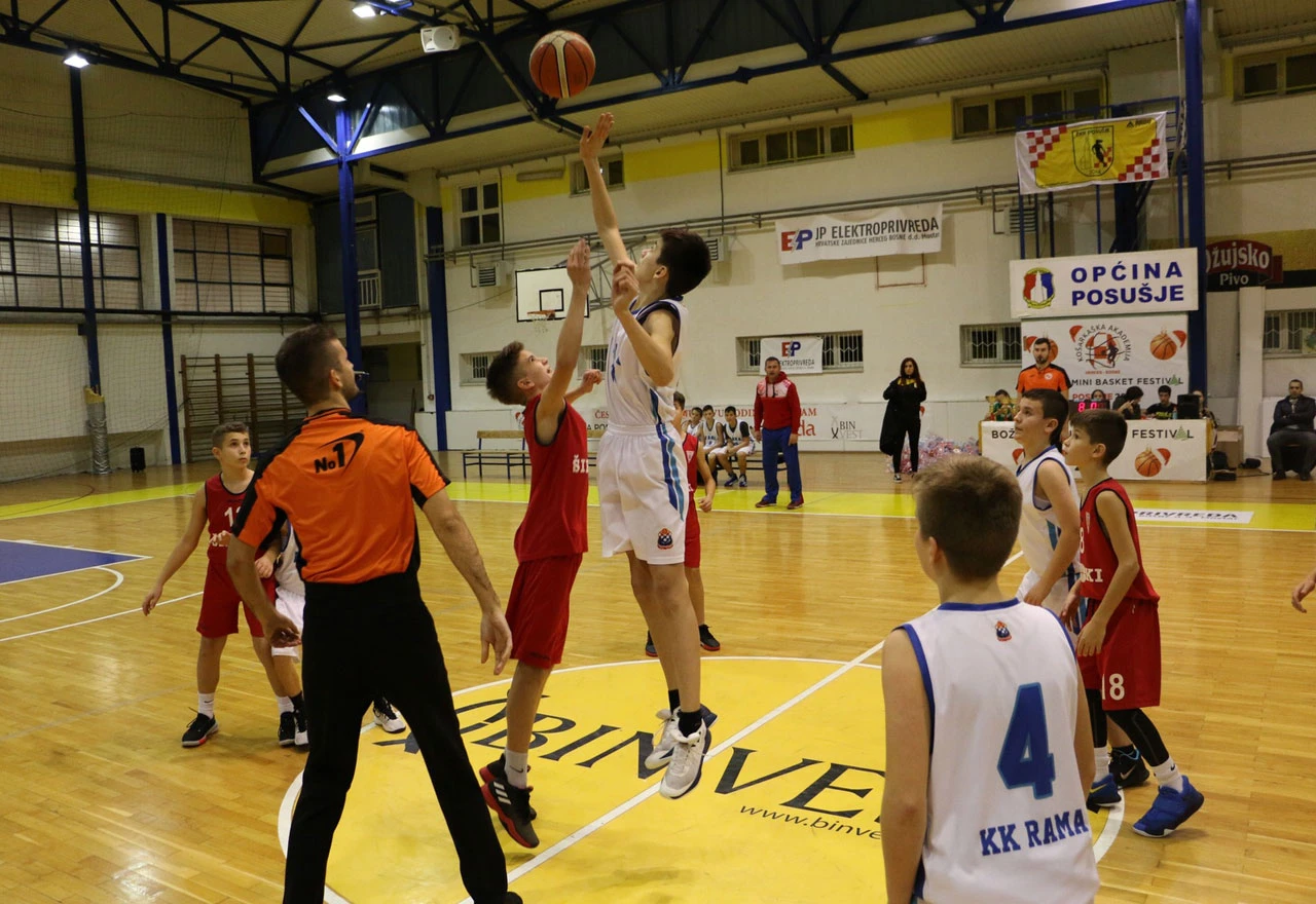 HKK Široki i HŽKK Posušje pobjednici mini basket festivala