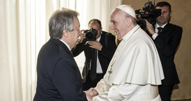 Papa Franjo i Guterres: Sjetite se djece koja umiru od gladi
