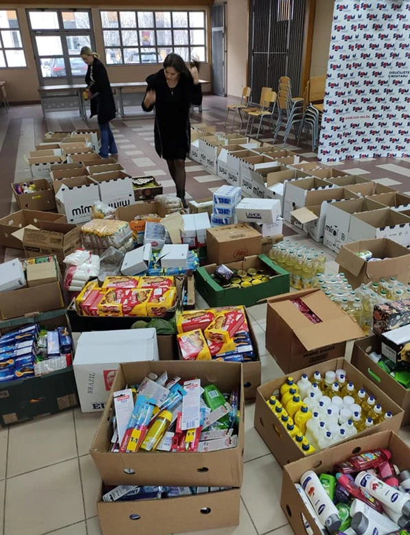 Završena humanitarna akcija ''Studentski paket ljubavi''