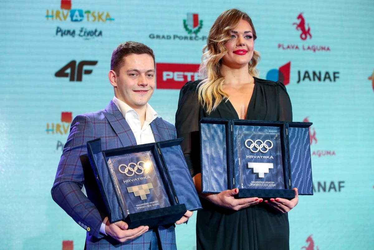 Sandra Perković i Tin Srbić najbolji sportaši Hrvatske