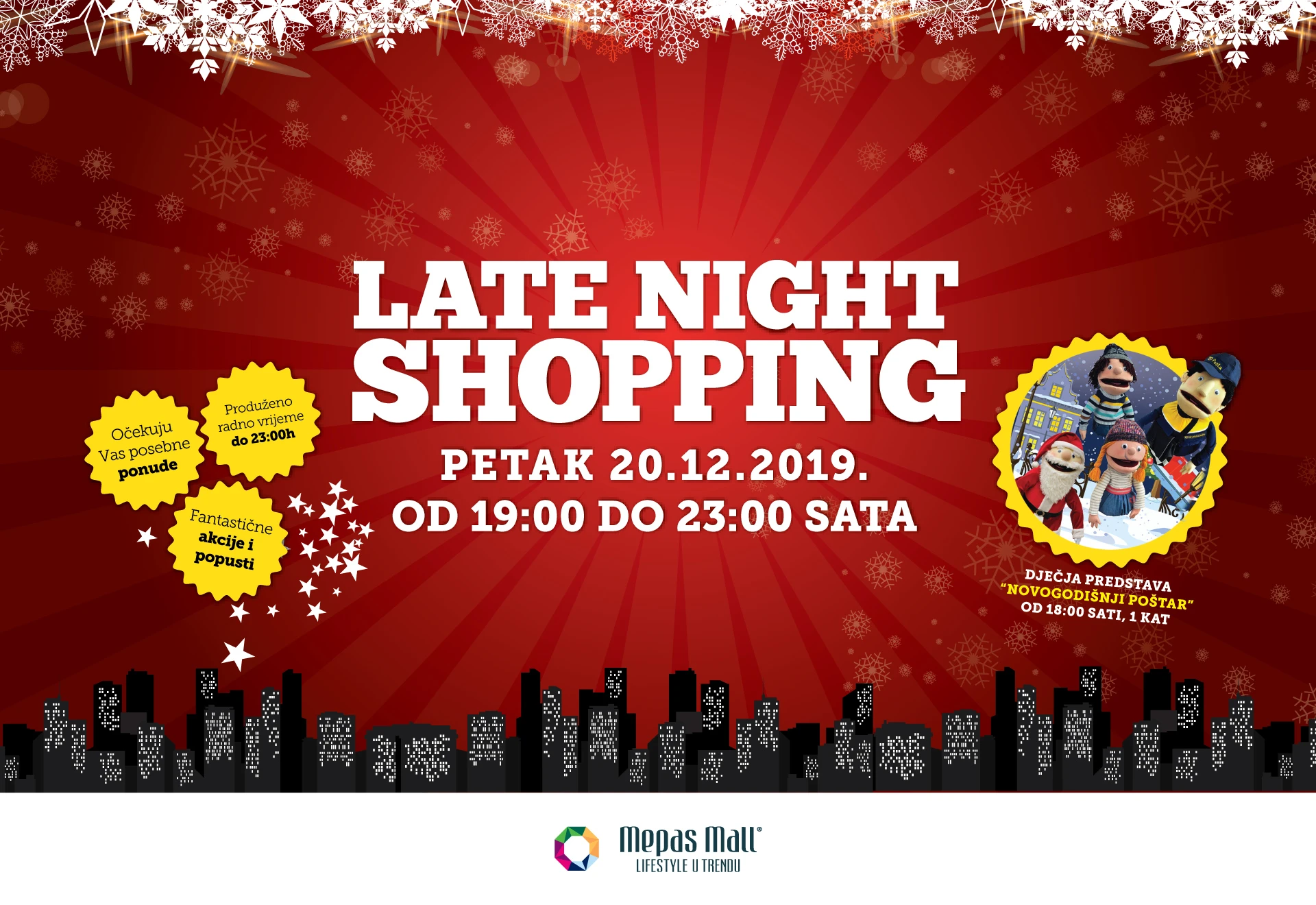 Mepas Mall Late Night Shopping