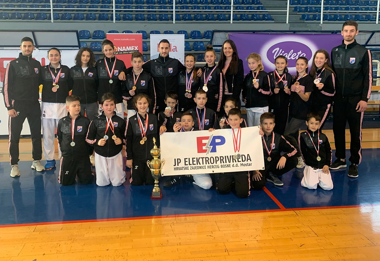  Karate klub Široki Brijeg: Postali najušpjesniji klub lige