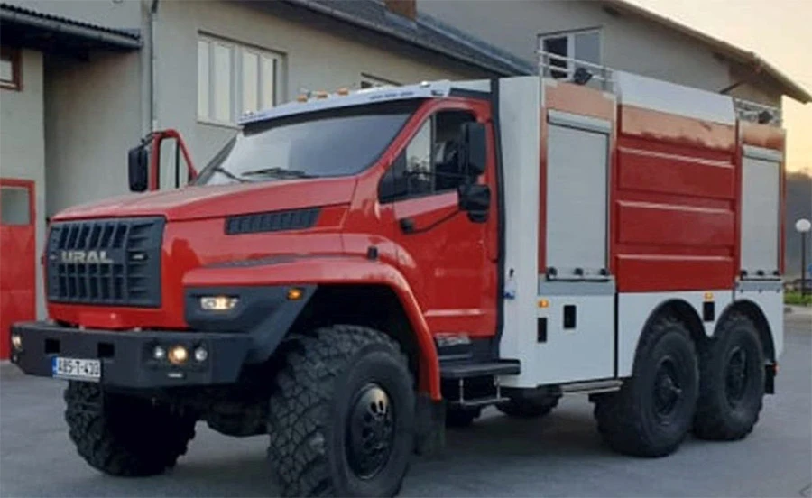 Ural Next 6×6, vozilo ruskog podrijetla na obroncima Jahorine