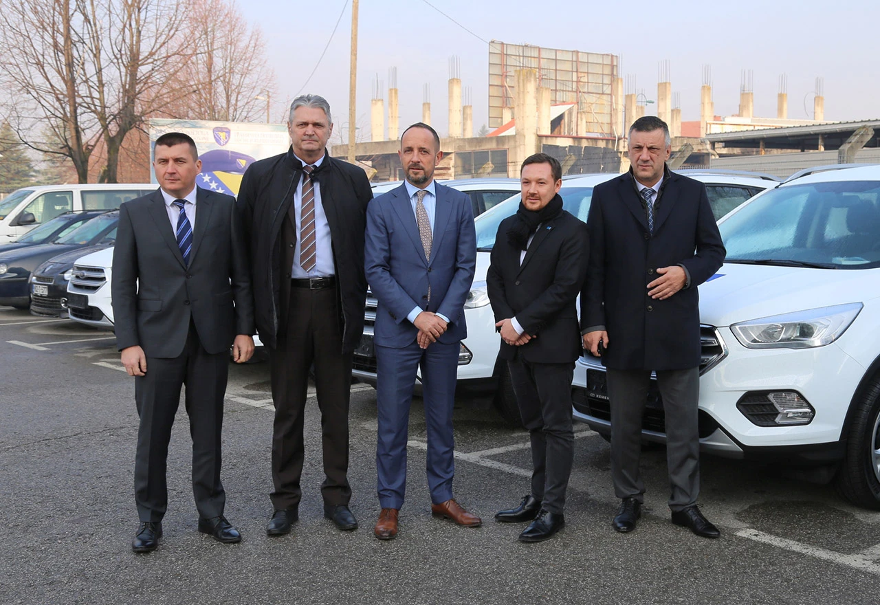 Granična policija dobila pet novih Ford SUV vozila
