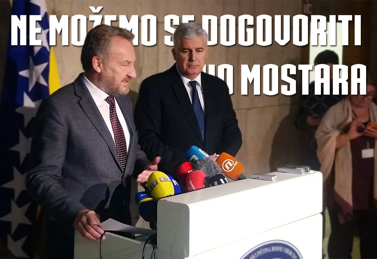 Sastanak SDA-HDZ: Ne možemo se dogovoriti oko Mostara