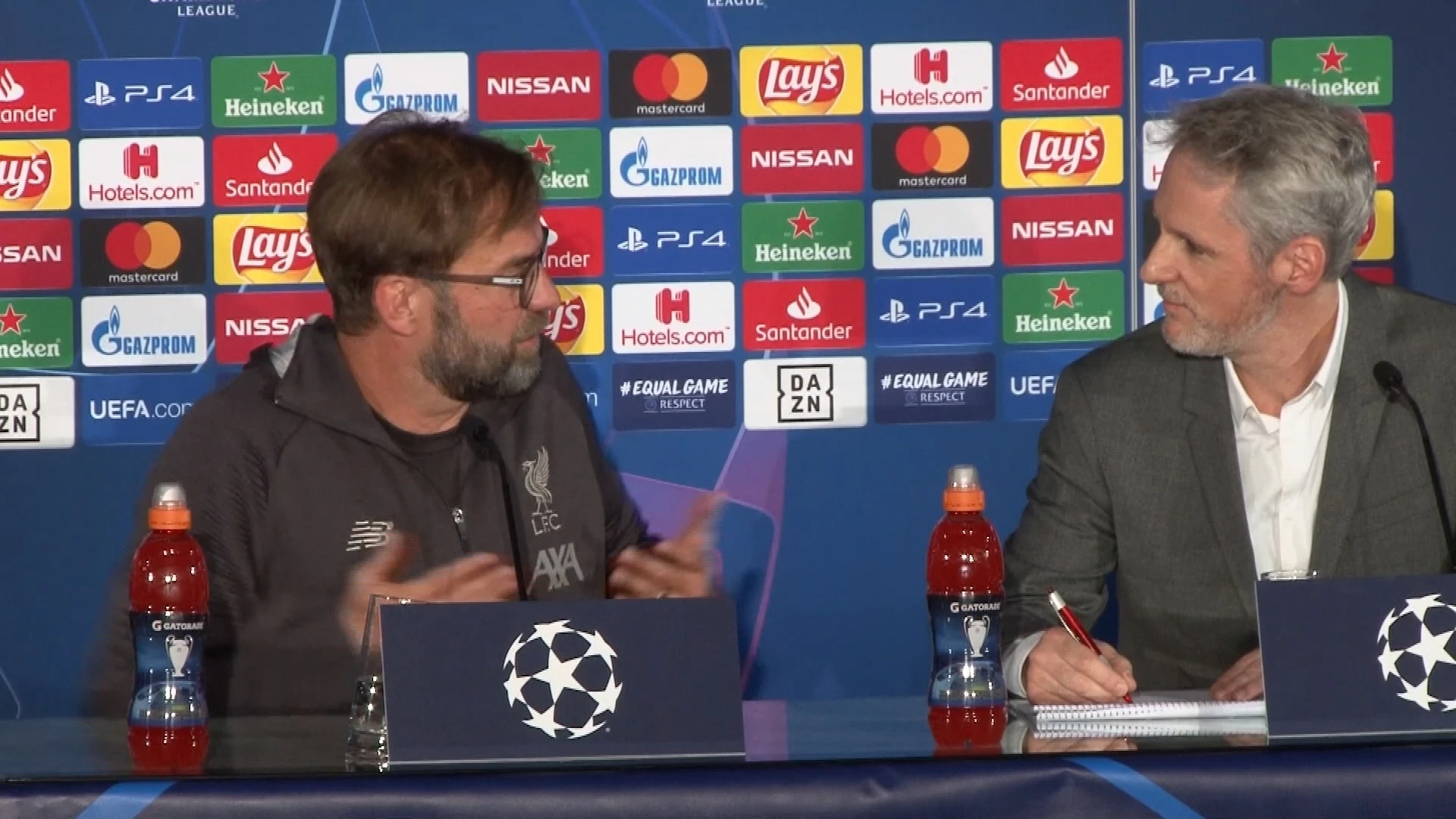 Klopp se nakon utakmice u Salzburgu ispričao austrijskom prevoditelju