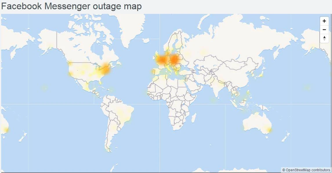 Ne možete u Messenger? Problem diljem svijeta