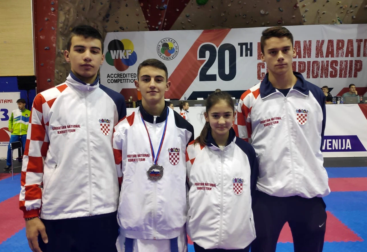 Četiri karataša iz Brotnja nastupili za reprezentaciju Hrvatske, Prusina viceprvak Balkana