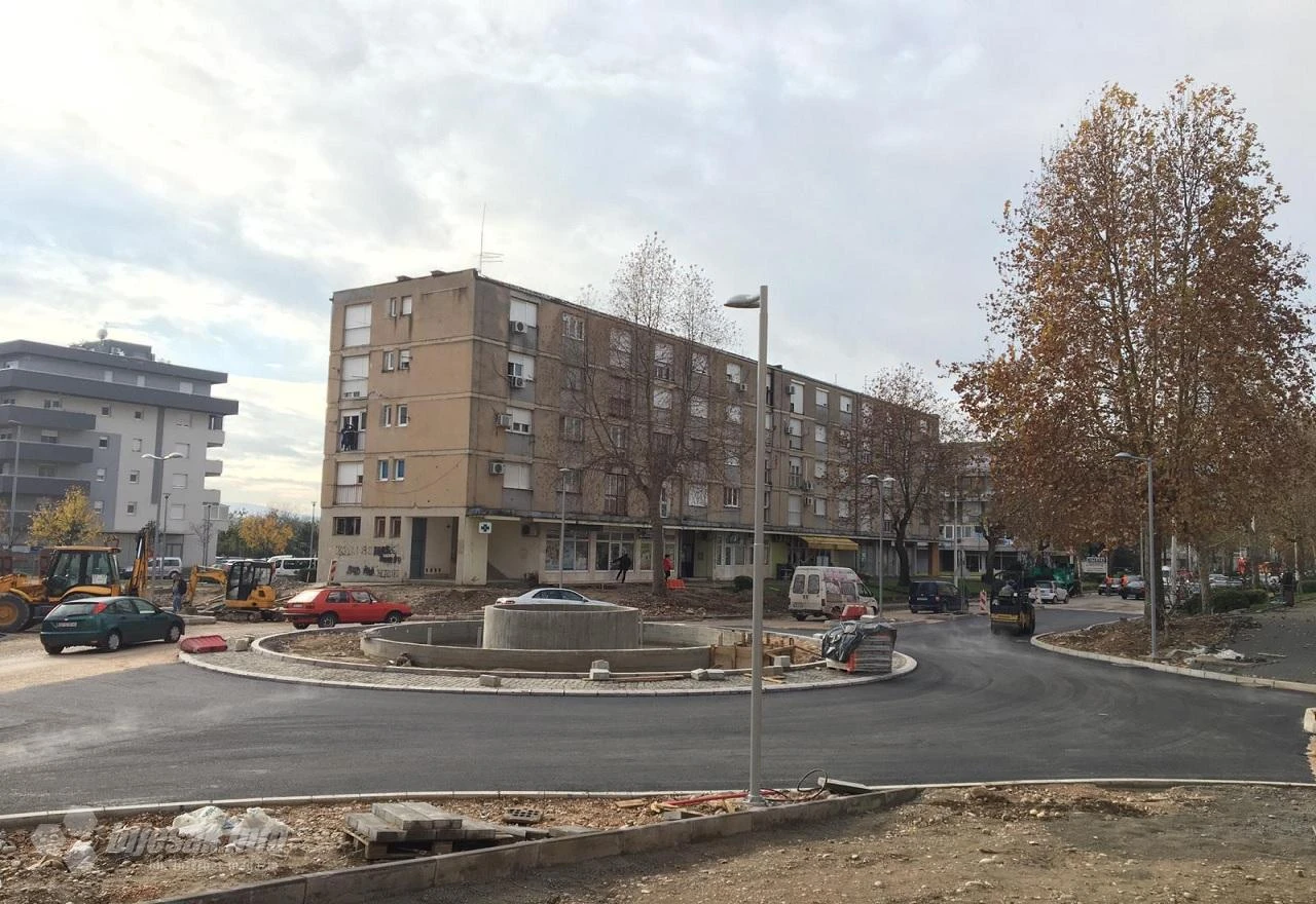 Kružni tok u Čapljini dobio asfalt
