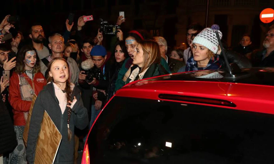 Greta Thunberg predvodila veliki prosvjed u Madridu