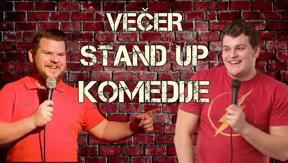 Večer stand-up komedije: Goran Vinčić i Igor Drljo stižu u OKC Abrašević